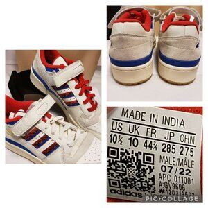 Adidas Forum 84 Low Off White Scarlet Snakeskin Size 10.5 2022 Very Good Used